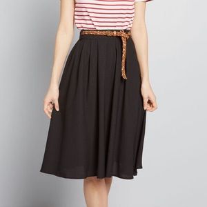 Hot and Delicious ModCloth Tiger Lilies Skirt